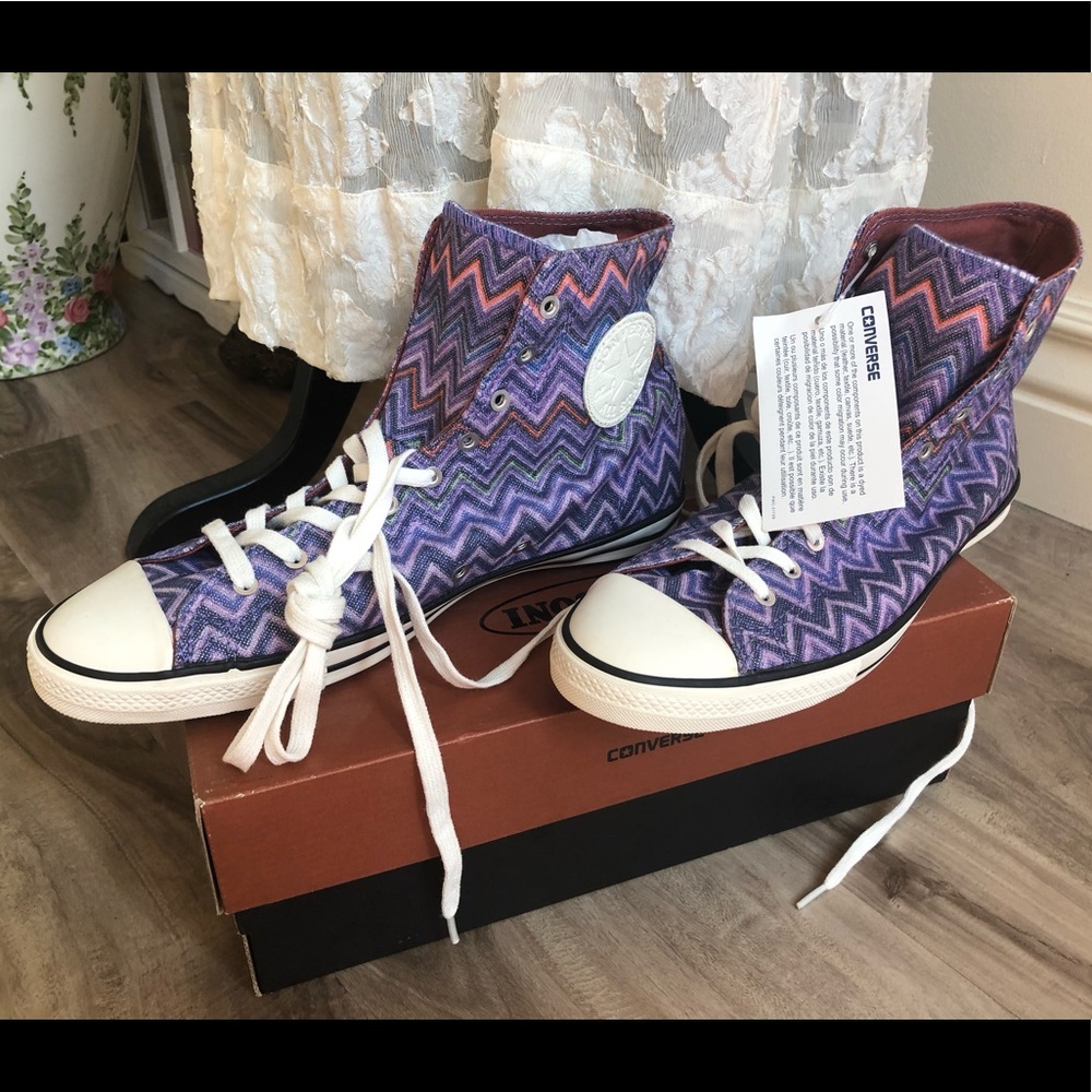❤️CONVERSE X MISSONI❤️ BNIB Chuck Taylor Sneakers